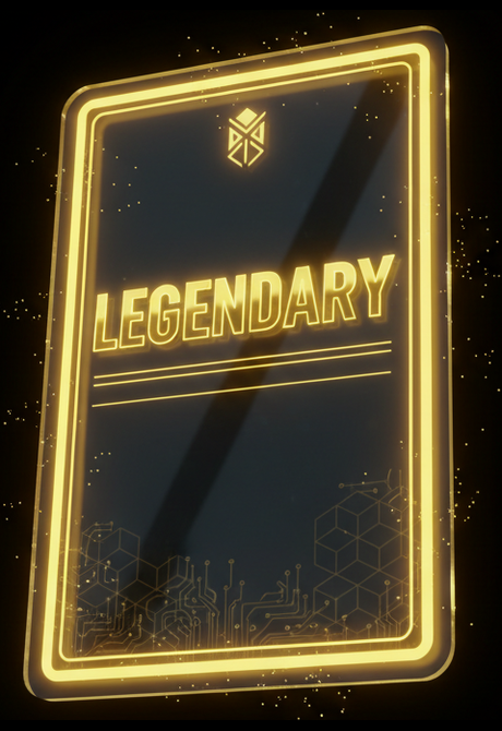 Legendary tier card